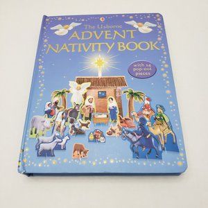 The Usborne Advent Nativity Book Pop Out Up Pieces Display Interactive Christmas
